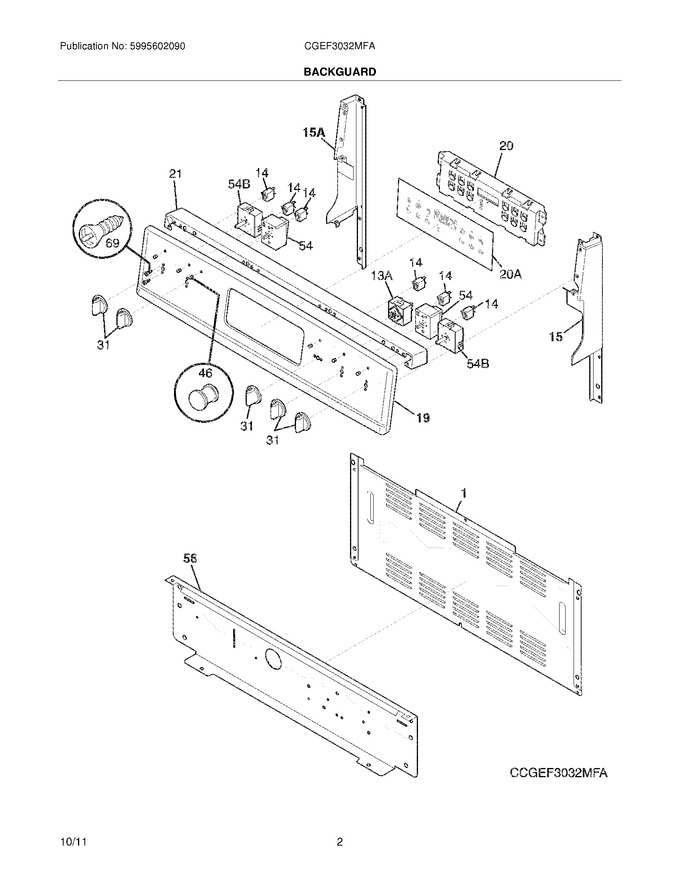 Diagram for CGEF3032MFA