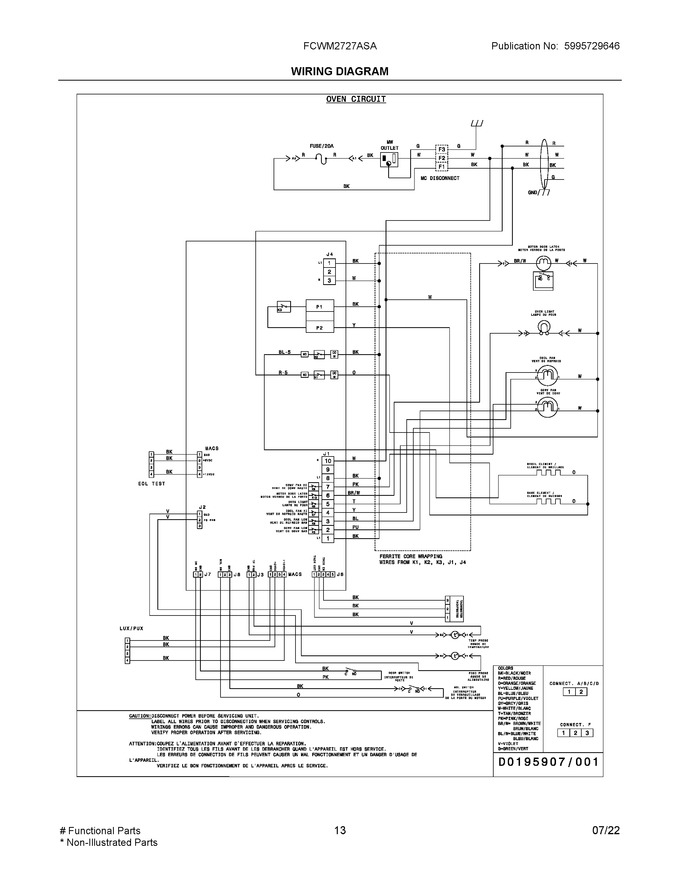 Diagram for FCWM2727ASA