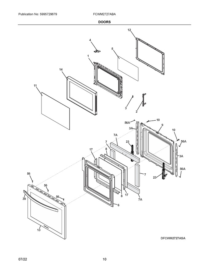 Diagram for FCWM2727ABA