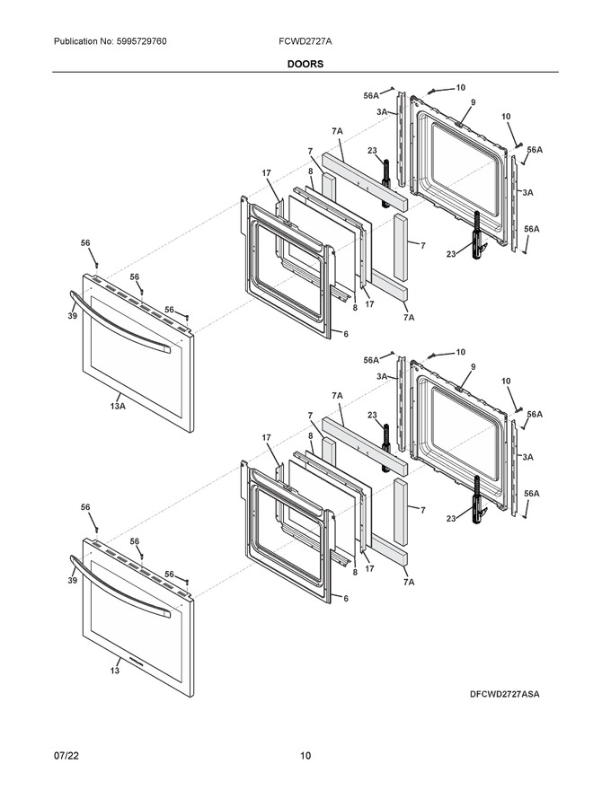 Diagram for FCWD2727ASD