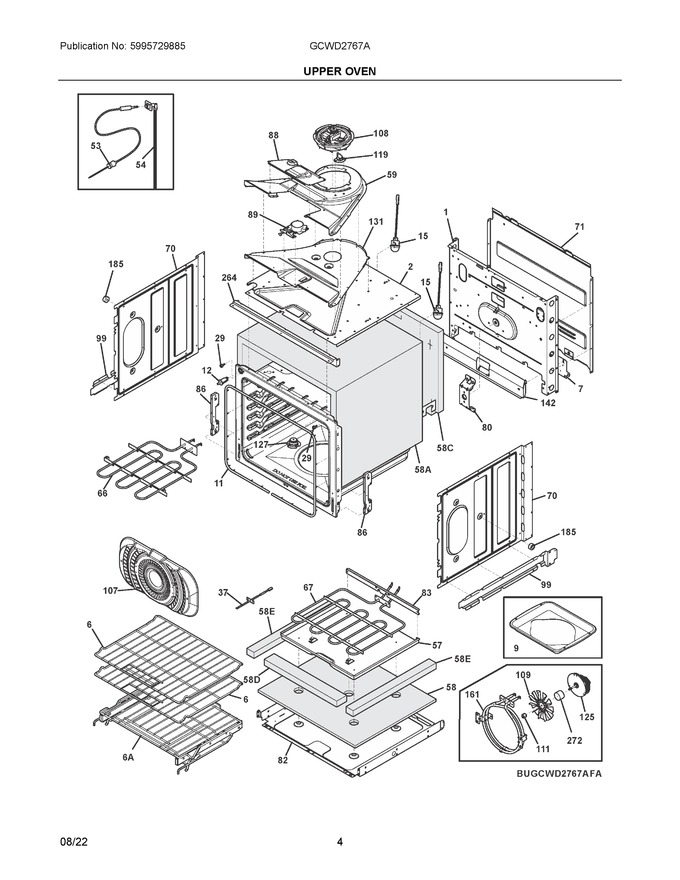 Diagram for GCWD2767AFD
