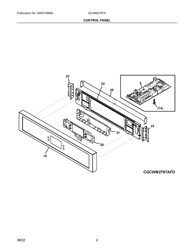 Diagram for GCWM2767AFD