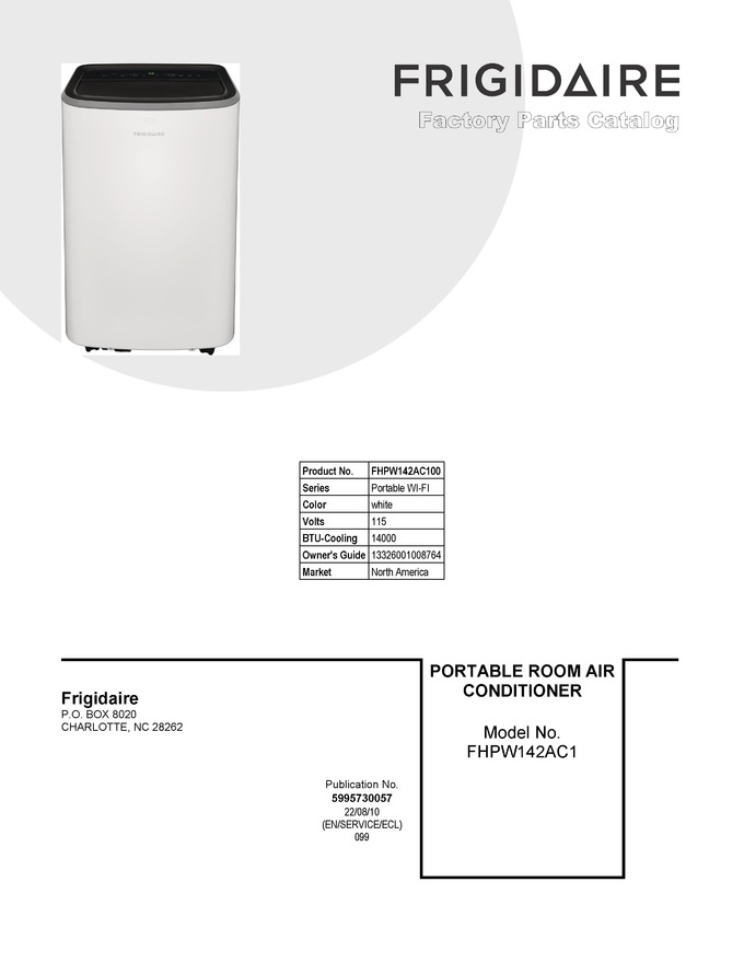 Diagram for FHPW142AC100