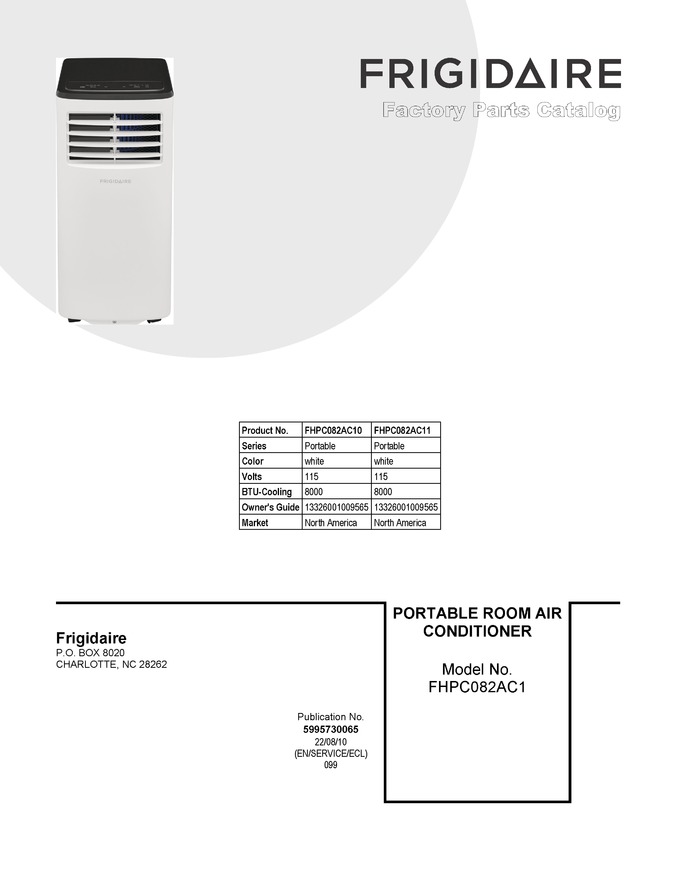 Diagram for FHPC082AC10