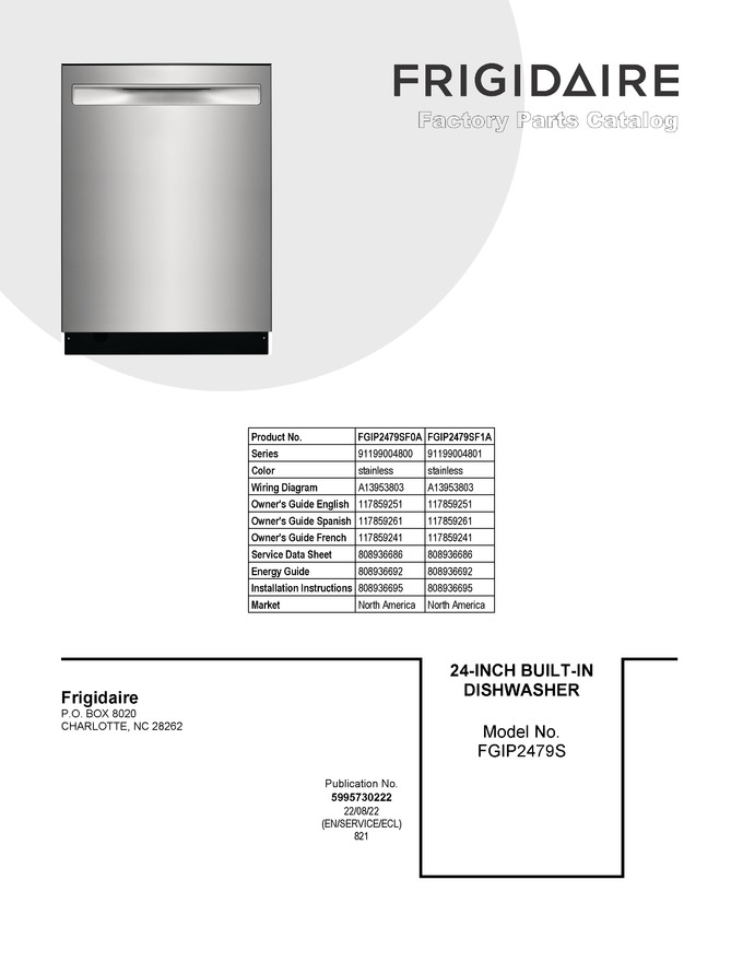Diagram for FGIP2479SF0A