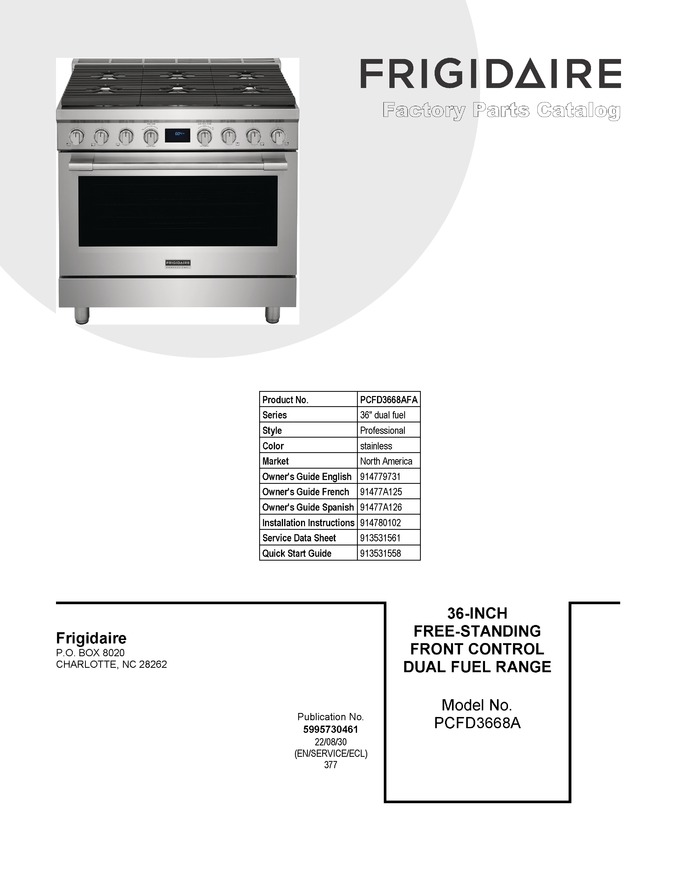 Diagram for PCFD3668AFA