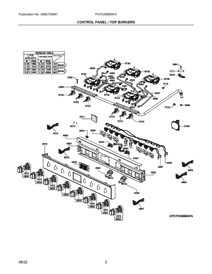Diagram for PCFD3668AFA