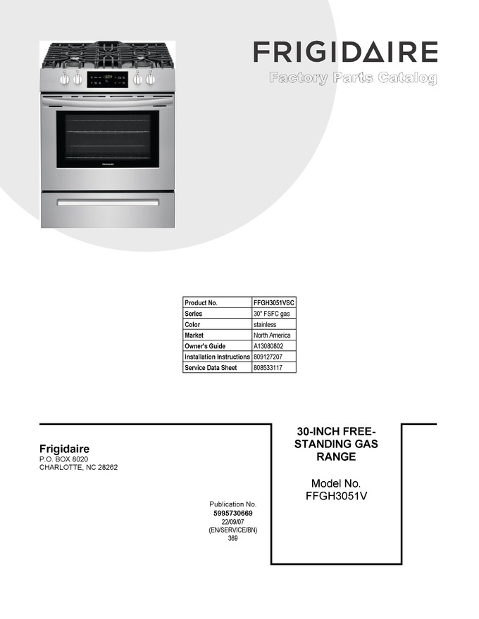 Diagram for FFGH3051VSC