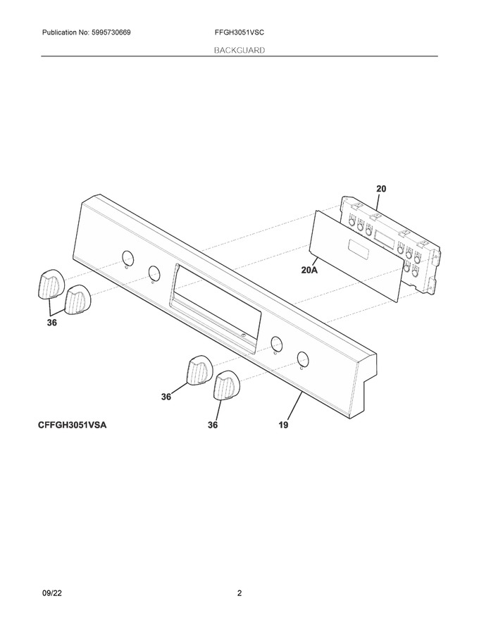 Diagram for FFGH3051VSC