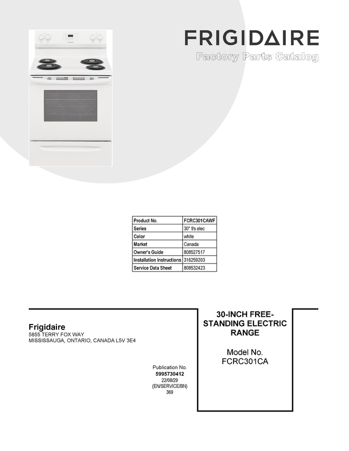 Diagram for FCRC301CAWF