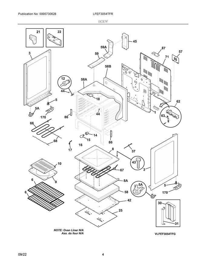 Diagram for LFEF3054TFR