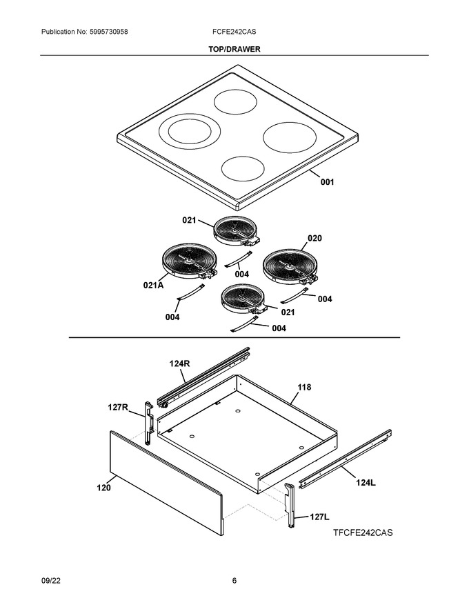 Diagram for FCFE242CAS