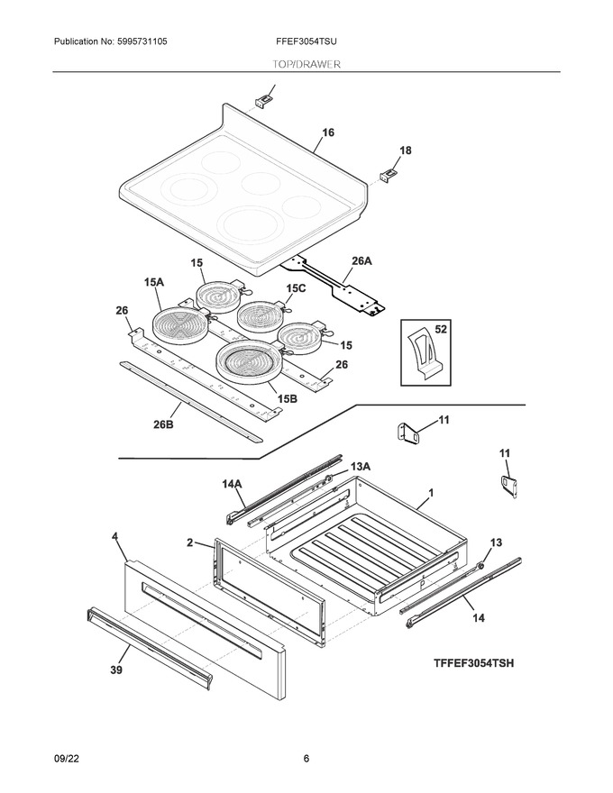 Diagram for FFEF3054TSU