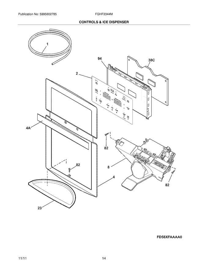 Diagram for FGHF2344ME2