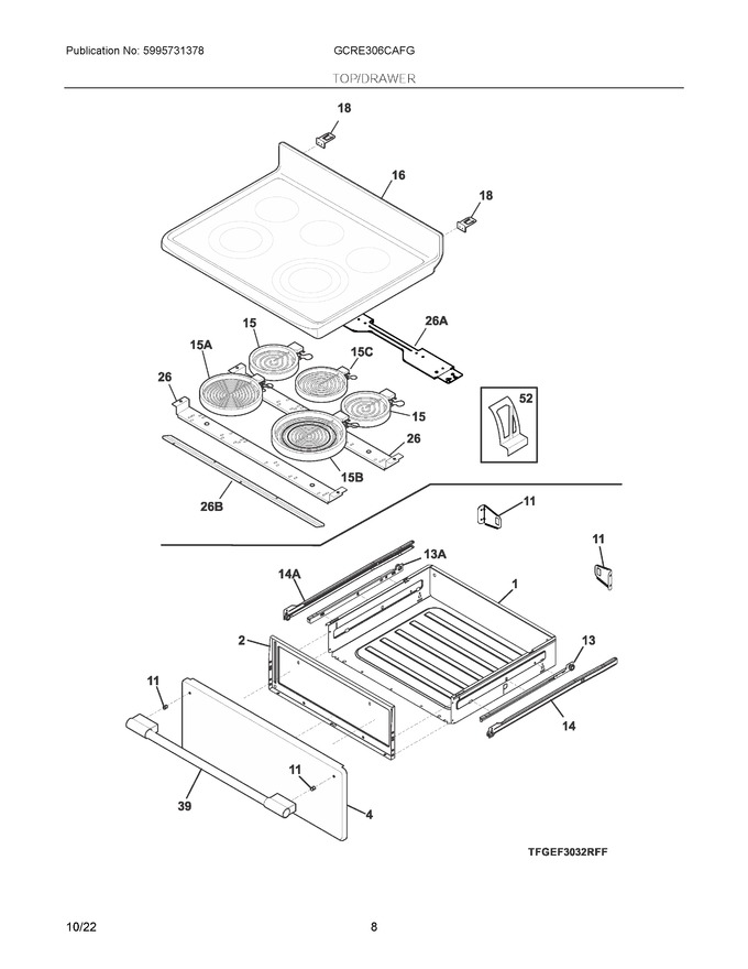 Diagram for GCRE306CAFG