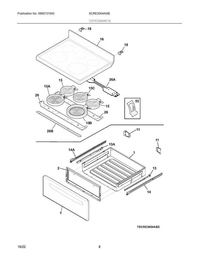 Diagram for SCRE3054AWE
