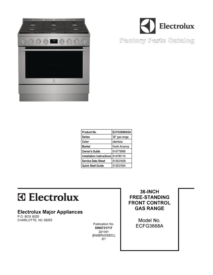 Diagram for ECFG3668ASA
