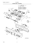 Diagram for 02 - Control Panel / Top Burners