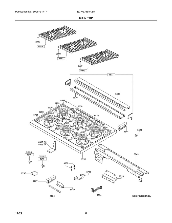 Diagram for ECFG3668ASA