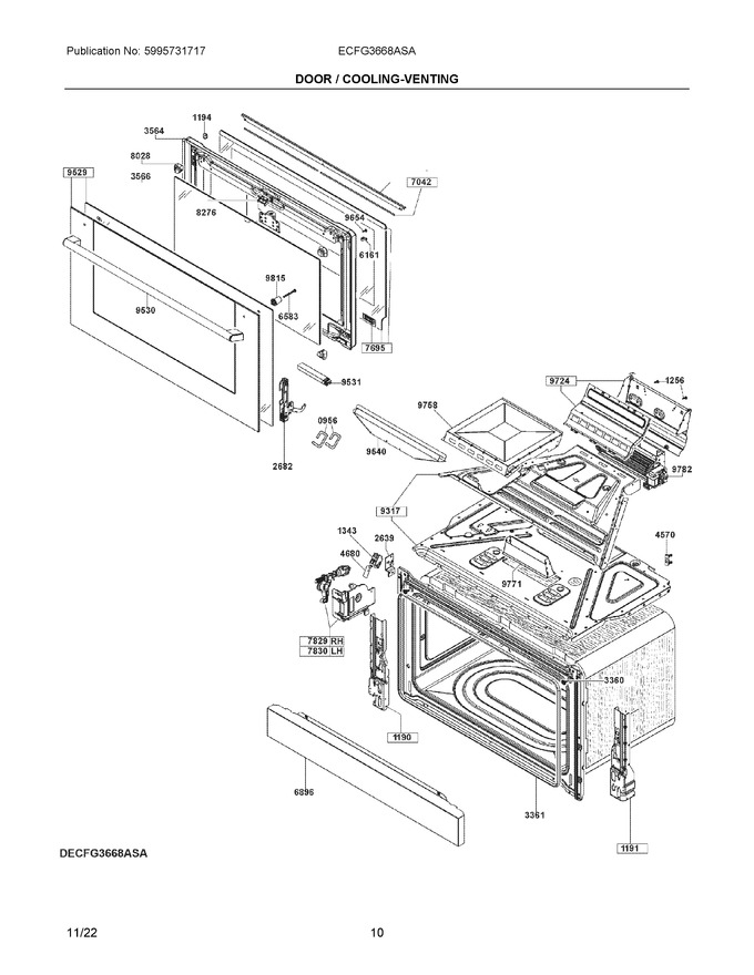 Diagram for ECFG3668ASA