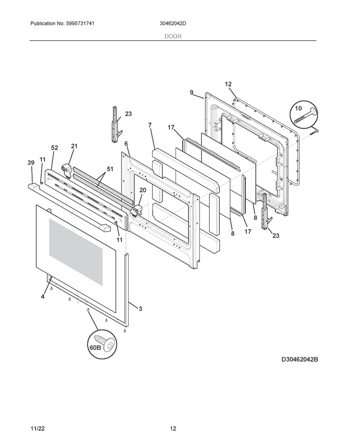 Diagram for 30462042D