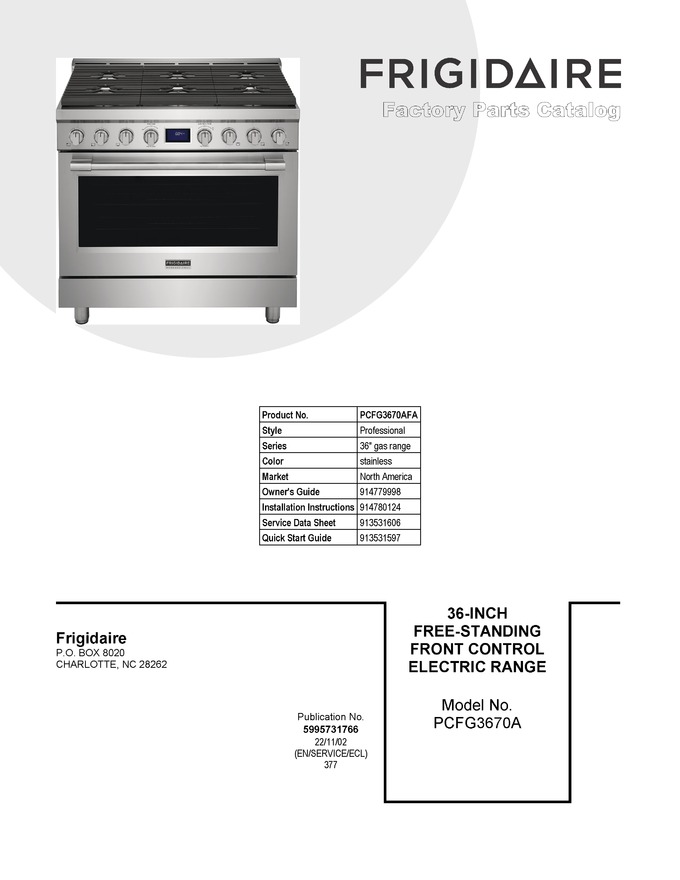 Diagram for PCFG3670AFA