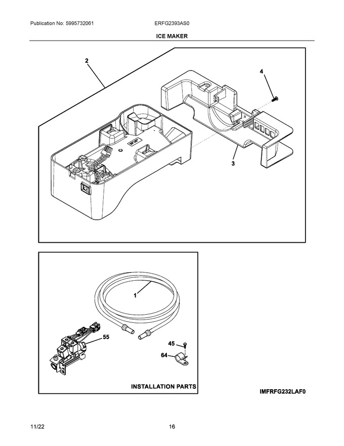 Diagram for ERFG2393AS0