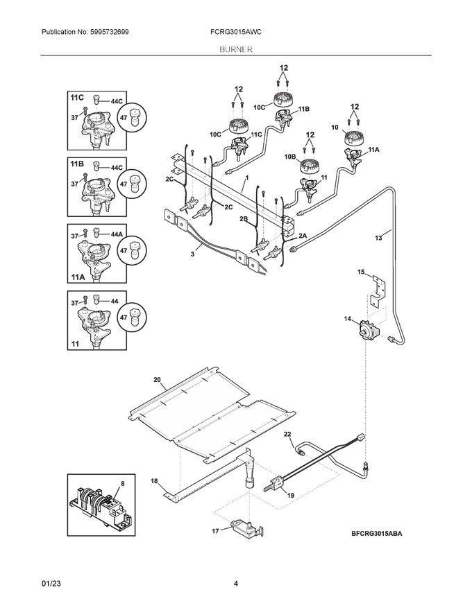Diagram for FCRG3015AWC