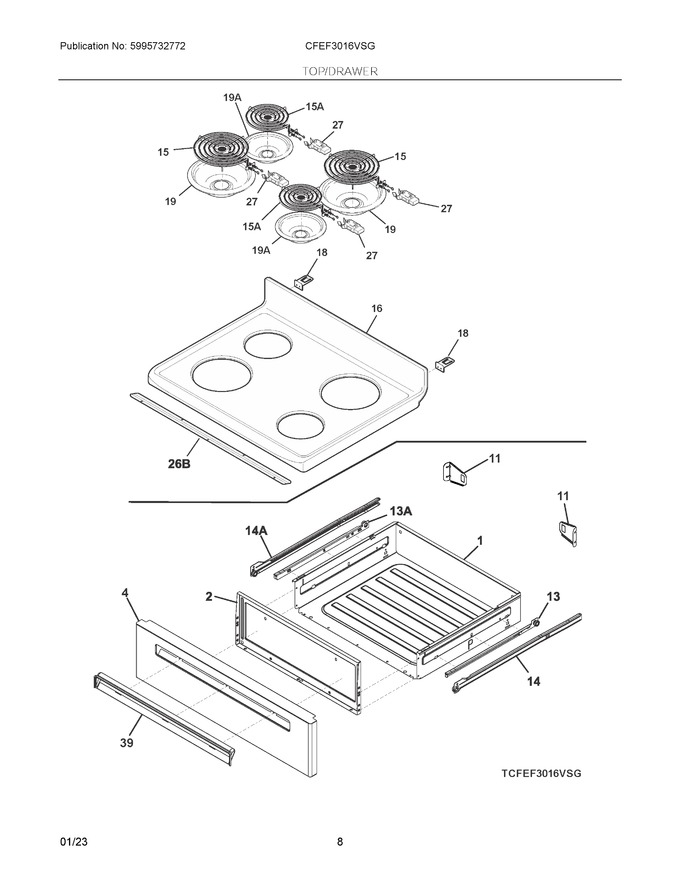 Diagram for CFEF3016VSG