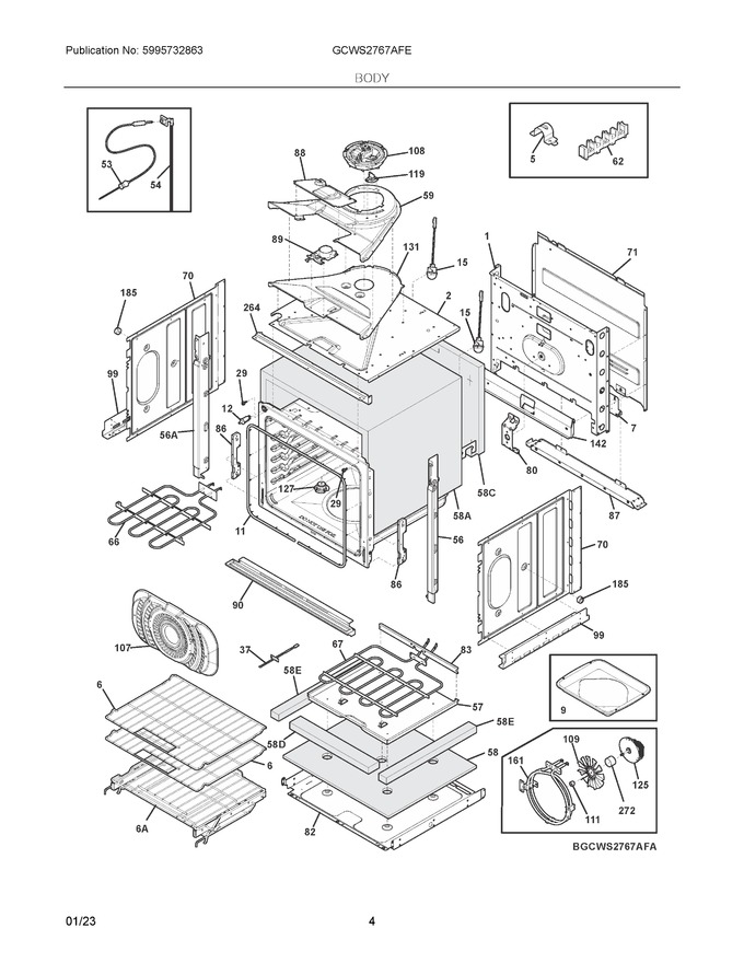 Diagram for GCWS2767AFE