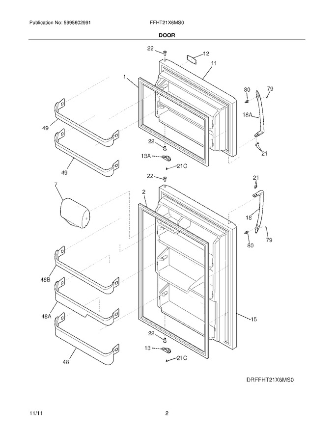 Diagram for FFHT21X6MS0