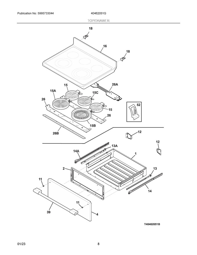 Diagram for 40462051G
