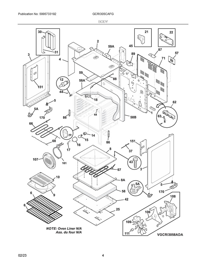 Diagram for GCRI305CAFG