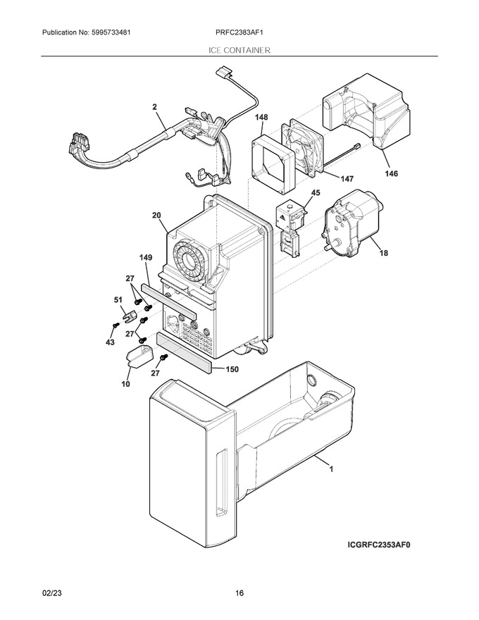 Diagram for PRFC2383AF1