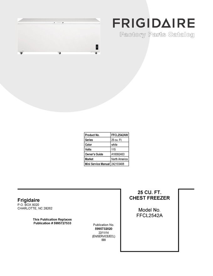 Diagram for FFCL2542AW