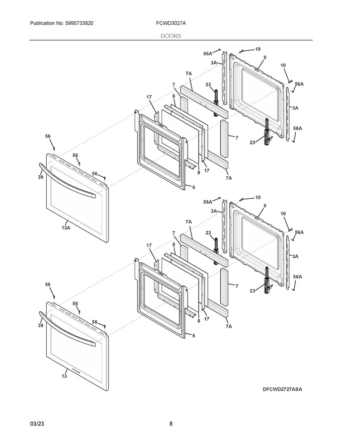 Diagram for FCWD3027AWC