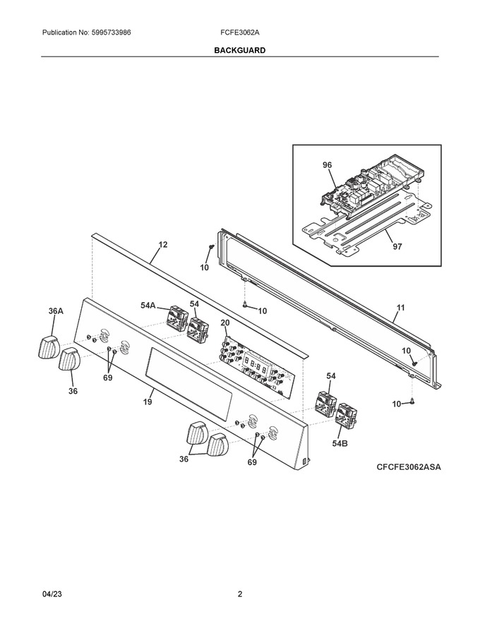 Diagram for FCFE3062AWA