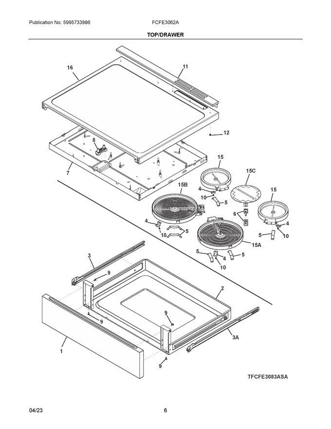 Diagram for FCFE3062AWA