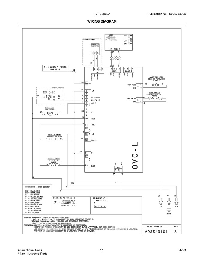 Diagram for FCFE3062AWA