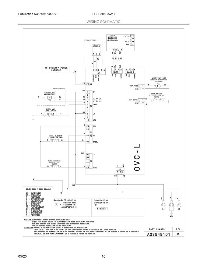 Diagram for FCFE306CAWB