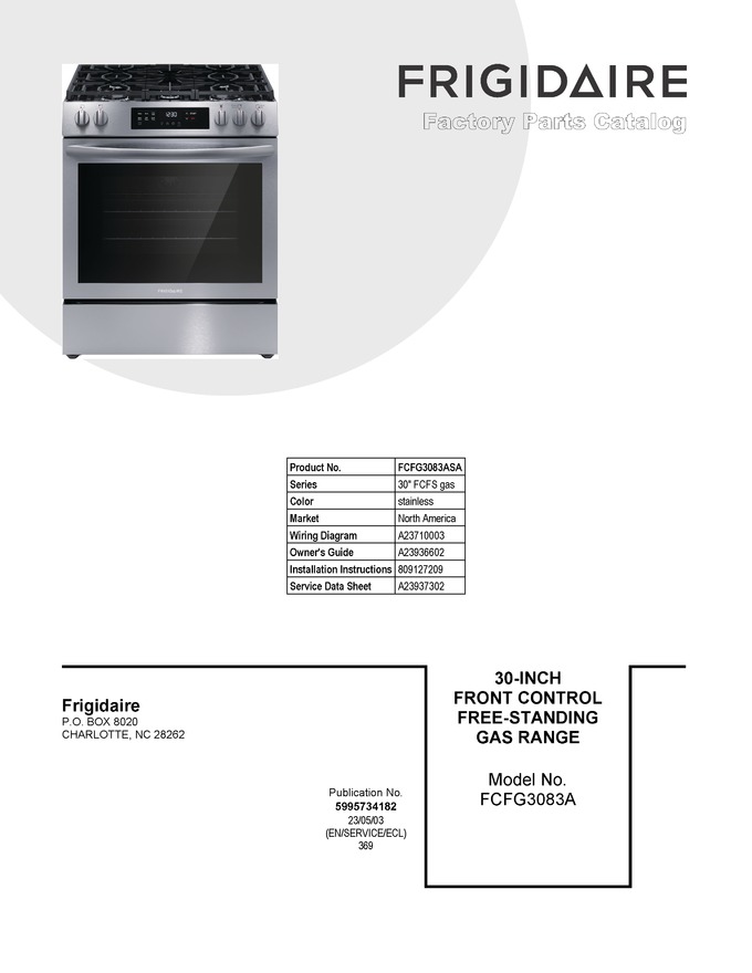 Diagram for FCFG3083ASA