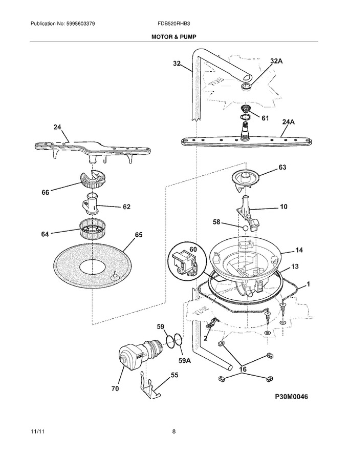 Diagram for FDB520RHB3
