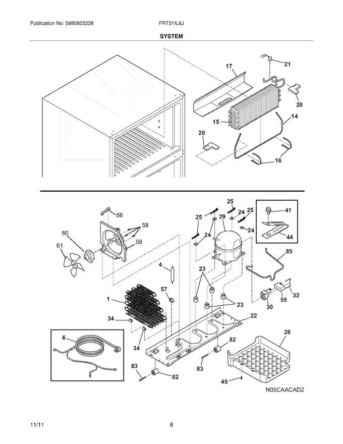 Diagram for FRT21IL6JB6