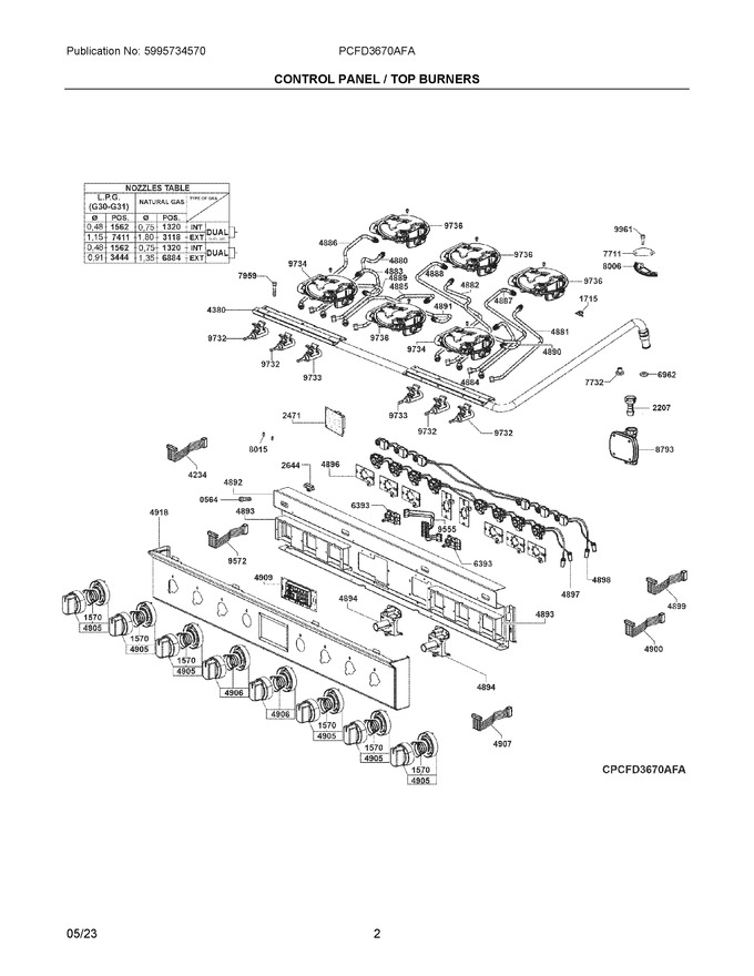 Diagram for PCFD3670AFA