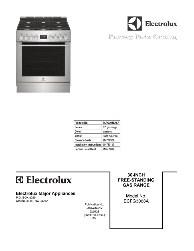 Diagram for ECFG3068ASA