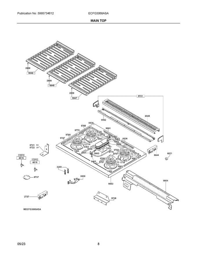 Diagram for ECFG3068ASA