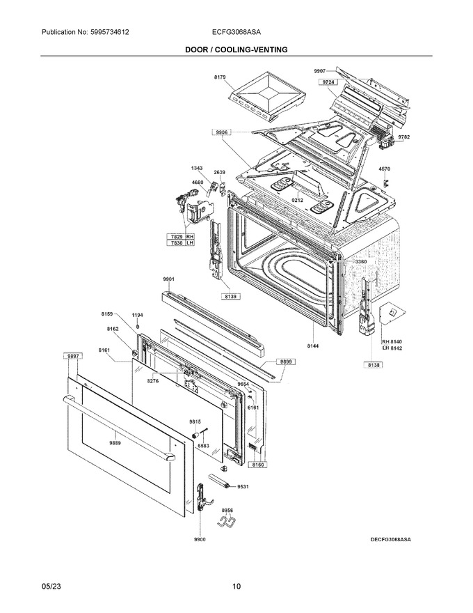 Diagram for ECFG3068ASA