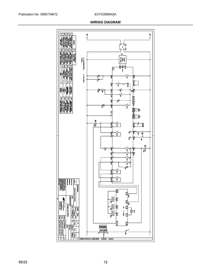 Diagram for ECFG3068ASA