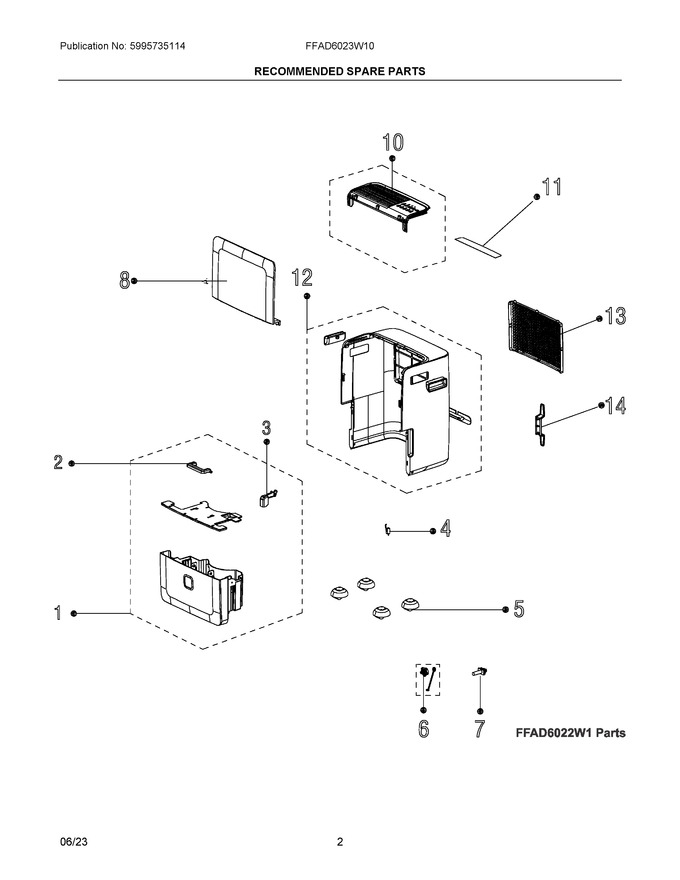 Diagram for FFAD6023W10