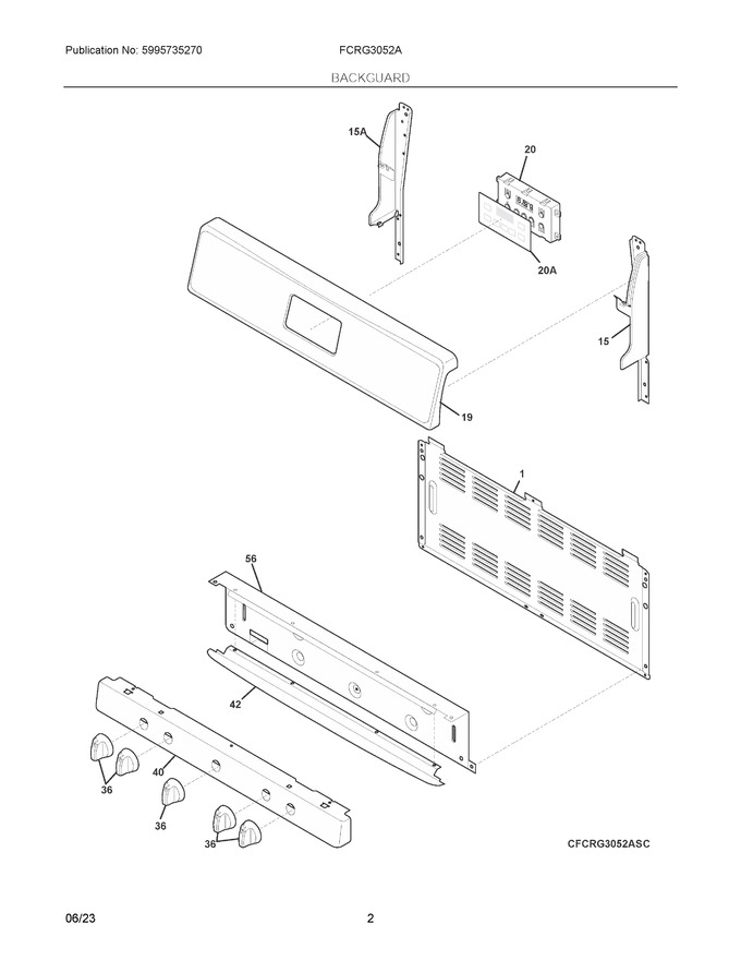 Diagram for FCRG3052AWE
